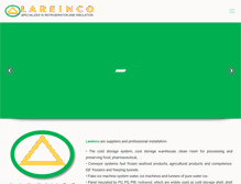Tablet Screenshot of lareinco.com